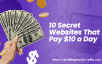 10 Secret Websites That Pay $10 a Day